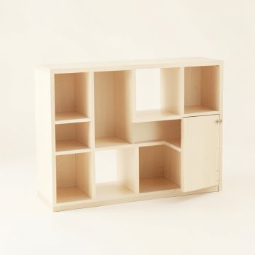 Shore Bridge Desktop Shelving Unit - Ivory (synthetic illustration; no displayed measurements)