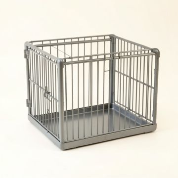 Holly Crest Empty Furniture-Style Pet Crate - Gray (synthetic illustration; no displayed measurements)