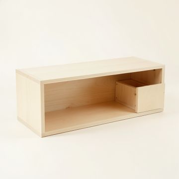 Moss Dell Shoe Storage Bench - Ivory (synthetic illustration; no displayed measurements)