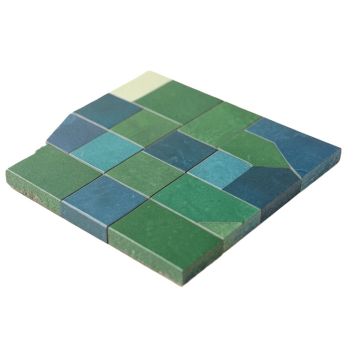 Conch 0.9 '' X 0.9 '' Random Mosaic Wall & Floor Tile (synthetic illustration; no displayed measurements)