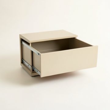Ridge Bluff Small-Parts Storage Drawer Cabinet - Beige (synthetic illustration; no displayed measurements)