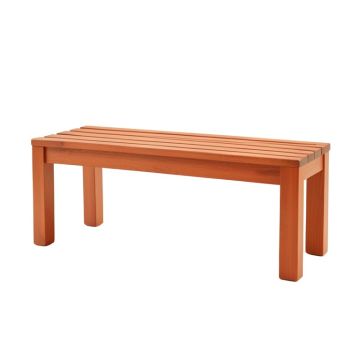 Brook Branch Indoor Bench - Terracotta