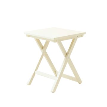 Laurel Crest Compact Balcony Table - Ivory