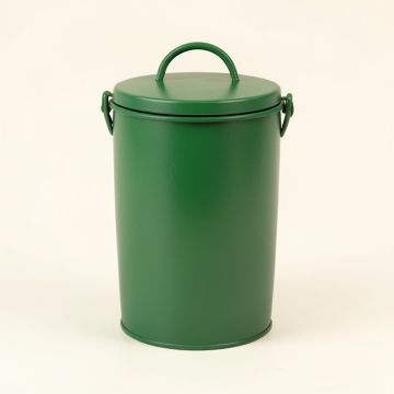 Moss Branch Storage Canister With Lid - Green (synthetic illustration; no displayed measurements)