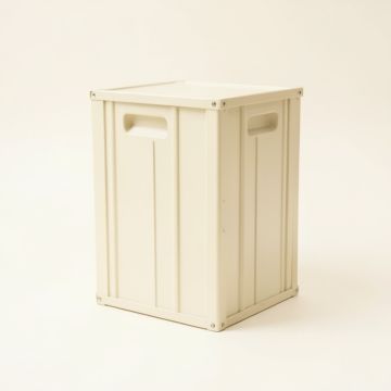 Hazel Crest Closed Outdoor Storage Box - Ivory (synthetic illustration; no displayed measurements)