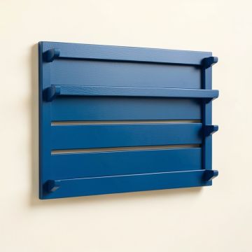 Bay Bluff Empty Wall-Mounted Tool Organizer Panel - Blue (synthetic illustration; no displayed measurements)