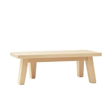 Slate Canyon Indoor Bench - Ivory