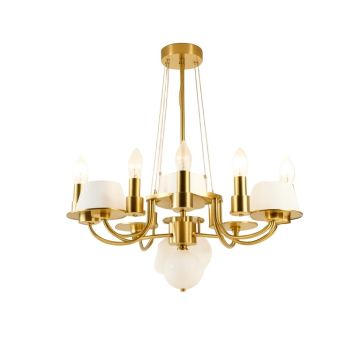 Dyal Unique Statement Tiered Led Chandelier