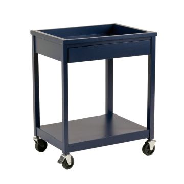 Field Bridge Empty Rolling Workshop Cart - Navy