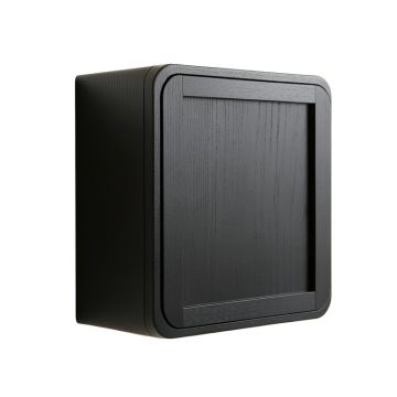 Spruce Branch Wall-Mounted Entry Cabinet - Black