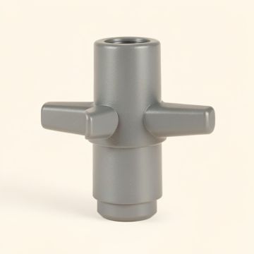 Purist Rite-Temp Pressure-Balancing Valve Trim With Cross Handles (synthetic illustration; no displayed measurements)