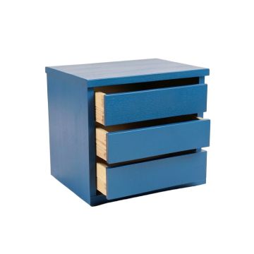 Maple Brook Small-Parts Storage Drawer Cabinet - Blue
