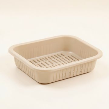 Cliff Brook Empty Under-Desk Cable Tray - Beige (synthetic illustration; no displayed measurements)