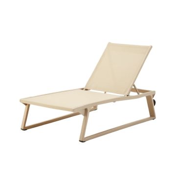 Bay Branch Outdoor Lounge Chair - Beige (synthetic illustration; no displayed measurements)