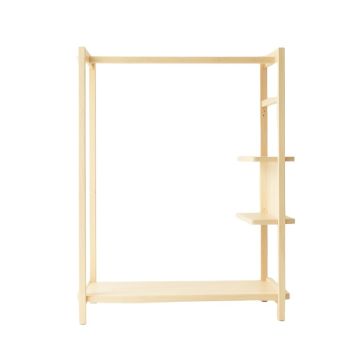 Moss Canyon Empty Garment Rack - Ivory