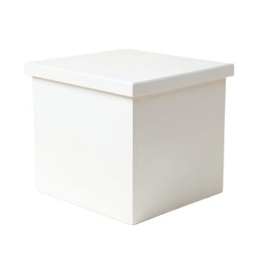 Field Bridge Closed Outdoor Storage Box - White