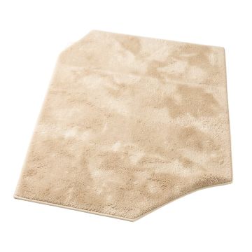 Schurman Abstract Tufted Wool/Cotton Beige Area Rug
