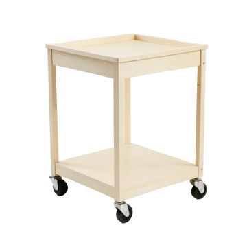 Willow Canyon Empty Rolling Workshop Cart - Ivory