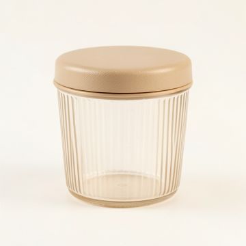 Summit Bend Storage Canister With Lid - Beige (synthetic illustration; no displayed measurements)