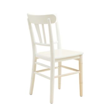 Maple Dell Dining Chair - White