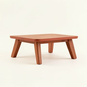 Harbor Bend Coffee Table - Terracotta (synthetic illustration; no displayed measurements)
