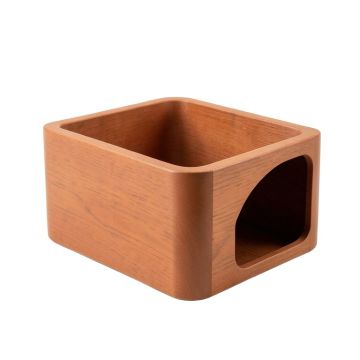 Summit Dell Empty Furniture-Style Litter Enclosure - Terracotta