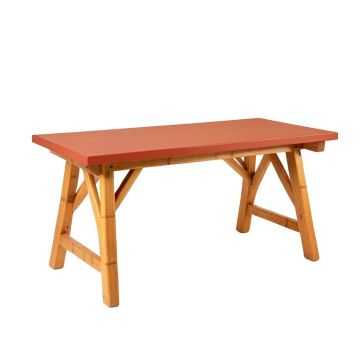 Brook Brook Empty Workshop Workbench - Terracotta