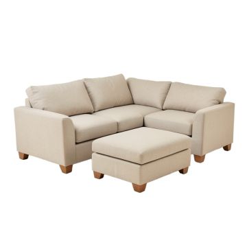 Enjie 81 '' Wide Reversible Sofa & Chaise With Ottoman (synthetic illustration; no displayed measurements)