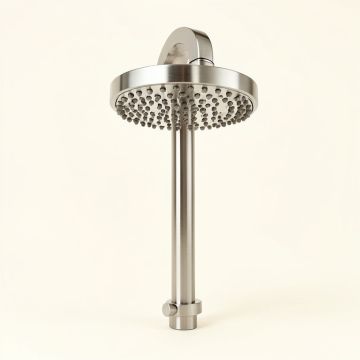 Brushed Nickel Multi Function Dual Shower Head 3-Way Rainfall Shower Head With Rough-In Valve (synthetic illustration; no displayed measurements)