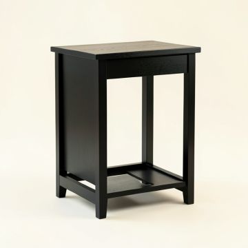 Clay Branch Freestanding Laundry Folding Counter - Black (synthetic illustration; no displayed measurements)