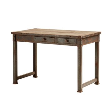 Alexandre Vintage Rustic Industrial Desk