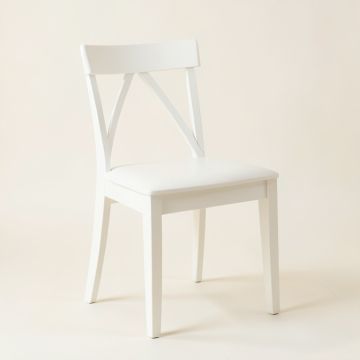 Maple Dale Dining Chair - White (synthetic illustration; no displayed measurements)
