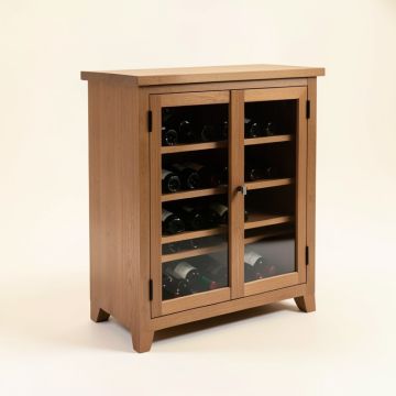 Spraggins Bar Cabinet With Wine Storage (synthetic illustration; no displayed measurements)