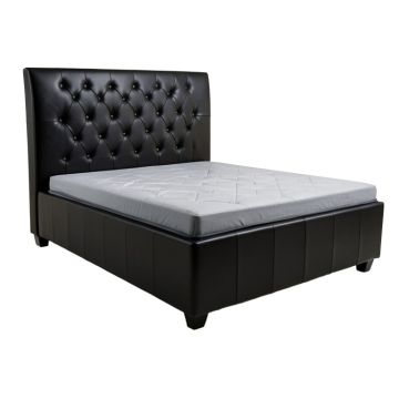 Odion Tufted Upholstered Low Profile Standard Bed