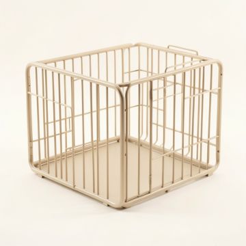 Oak Brook Empty Furniture-Style Pet Crate - Beige (synthetic illustration; no displayed measurements)