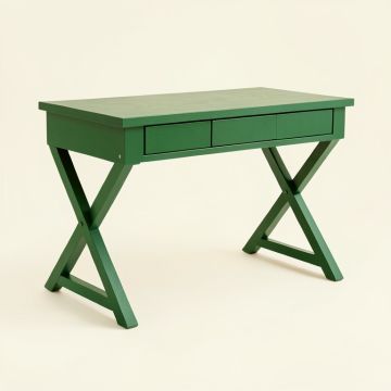 Cove Canyon Writing Desk - Green (synthetic illustration; no displayed measurements)