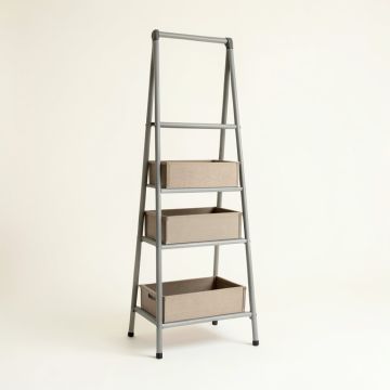 Linden Bridge Empty Vertical Garden Frame - Gray (synthetic illustration; no displayed measurements)