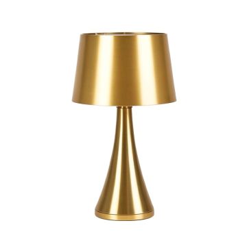 Crillon 31.5 '' Gold Leaf Table Lamp Set
