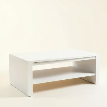 Elm Branch Coffee Table - White (synthetic illustration; no displayed measurements)