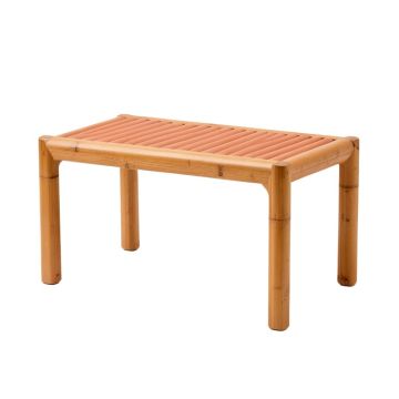 Shore Canyon Indoor Bench - Terracotta