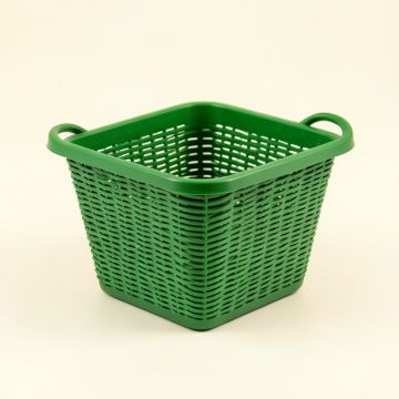 Cedar Bend Empty Storage Basket - Green (synthetic illustration; no displayed measurements)