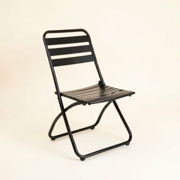 Alder Arc Folding Outdoor Chair (synthetic illustration; no displayed measurements)