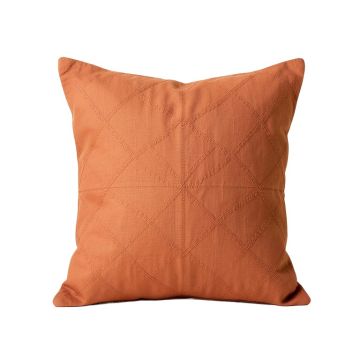 Slate Arc Filled Accent Pillow - Terracotta