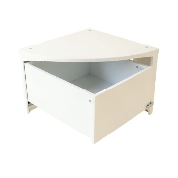 Rowan Branch Under-Desk Drawer Unit - White