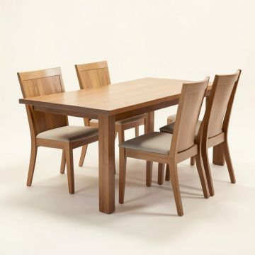 5 Piece Dining Set (synthetic illustration; no displayed measurements)