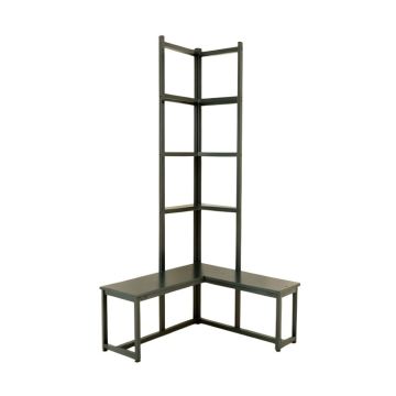 Corner Hall Tree With Bench And Shoe Storage