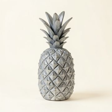 Mattie Metal/Poly Pineapple Sculpture (synthetic illustration; no displayed measurements)