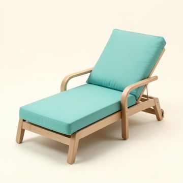 Salamanca 83 '' Long Reclining Single Chaise With Cushions (synthetic illustration; no displayed measurements)