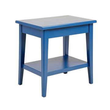 Sage Arc Side Table - Blue