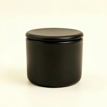 Harbor Dale Storage Canister With Lid - Black (synthetic illustration; no displayed measurements)